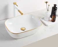 Chậu rửa lavabo đặt bàn hình chữ nhật rẻ đẹp nhiều mẫu