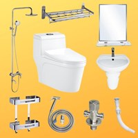 Combo bộ nhà tắm Luxury 13