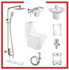 Combo thiết bị vệ sinh giá rẻ (10 món)