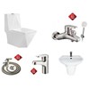 Combo thiết bị vệ sinh giá rẻ 3