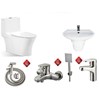 Combo thiết bị vệ sinh giá rẻ 4