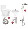 Combo thiết bị vệ sinh giá rẻ 6