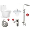 Combo thiết bị vệ sinh giá rẻ 7