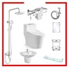 Combo thiết bị vệ sinh giá rẻ 3 (9 món)