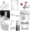 Combo thiết bị vệ sinh giá rẻ (9 món)