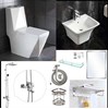 Combo thiết bị vệ sinh giá rẻ (9 món)