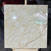 Đá đồng chất khắc kim Trung Quốc 80x80 vàng nhũ bạc