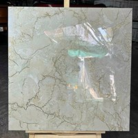 Đá đồng chất khắc kim Trung Quốc 80x80 vàng xám