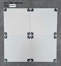 Gạch bông đá mờ giả cổ 30x30 FG30117