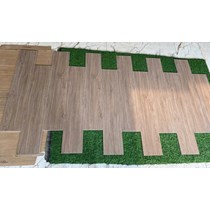 Gạch giả gỗ Trung Quốc 20x100 nâu xám