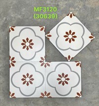 Gạch bông đá mờ giả cổ 30x30 MF3120