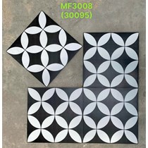 Gạch bông đá mờ giả cổ 30x30 MF3008