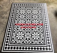 Gạch bông giả cổ 20x20 thảm ghép 6