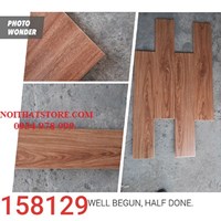 Gạch giả gỗ Trung Quốc 15x80 158129 