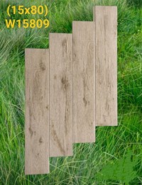 Gạch giả gỗ Trung Quốc 15x80 W15809