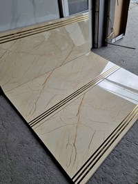 Gạch lát cầu thang 47x120 siêu đẹp vàng vân đá