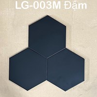 Gạch lục giác giá rẻ 20x23 đơn 1 màu LG-003M