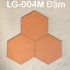 Gạch lục giác giá rẻ 20x23 đơn 1 màu LG-004M