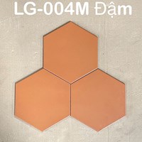 Gạch lục giác giá rẻ 20x23 đơn 1 màu LG-004M