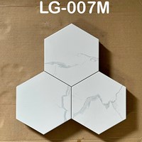 Gạch lục giác giá rẻ 20x23 đơn 1 màu LG-007M