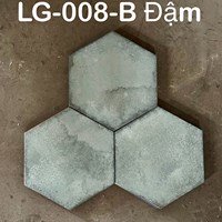 Gạch lục giác giá rẻ 20x23 đơn 1 màu LG-008B