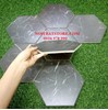 Gạch lục giác màu xám vân đá