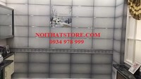Gạch men kính Trung Quốc 30x60 trắng xám
