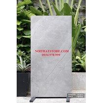 Gạch ốp lát Ấn Độ 80x160 ghi xám vân đá