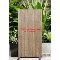 Gạch ốp lát Ấn Độ 80x160 nâu vàng vân sọc