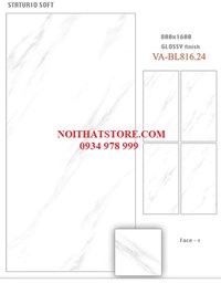 Gạch ốp lát Ấn Độ 80x160 VA-BL816.24