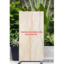 Gạch ốp lát Ấn Độ 80x160 vàng kem vân đá