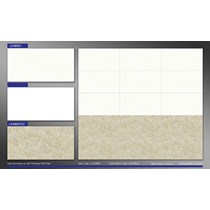 Gạch ốp tường Grandcera Phương Nam 40x80 LX48007``