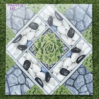 Gạch sân vườn 40x40 giá rẻ PH447G