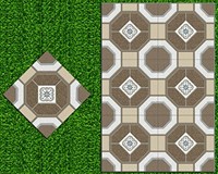 Gạch sân vườn giá rẻ 50x50 9500
