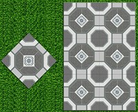 Gạch sân vườn giá rẻ 50x50 9501