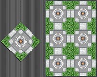 Gạch sân vườn giá rẻ 50x50 9603