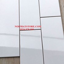 Gạch thẻ màu trắng bóng phẳng