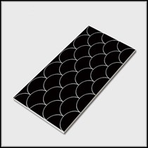 Gạch trang trí 30x60 vảy cá đen TTP3622