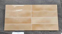 Gạch trang trí 3D 30x60 men siêu bóng vàng cam