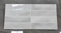 Gạch trang trí 3D 30x60 men siêu bóng xám