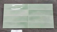 Gạch trang trí 3D 30x60 men siêu bóng xanh ngọc