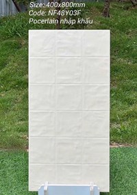 Gạch trang trí decor 40x80 mờ NF48Y03F