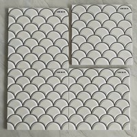 Gạch trang trí vảy cá 30x30 LXW30-19