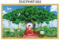 Gạch tranh 3D Phật giáo 002
