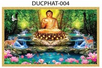 Gạch tranh 3D Phật giáo 004