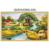 Gạch tranh 3D phong cảnh quê hương 056