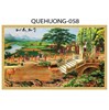 Gạch tranh 3D phong cảnh quê hương 058