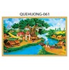 Gạch tranh 3D phong cảnh quê hương 061