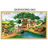 Gạch tranh 3D phong cảnh quê hương 063