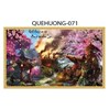 Gạch tranh 3D phong cảnh quê hương 071